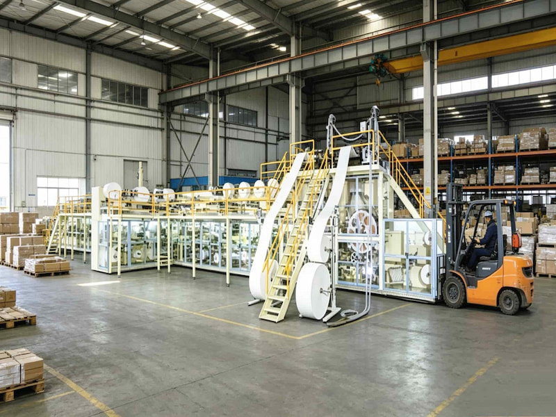 La nouvelle ligne de production de couches pour bébés de First One Machine entre en production de masse, aidant ainsi ses clients étrangers à améliorer leur compétitivité.